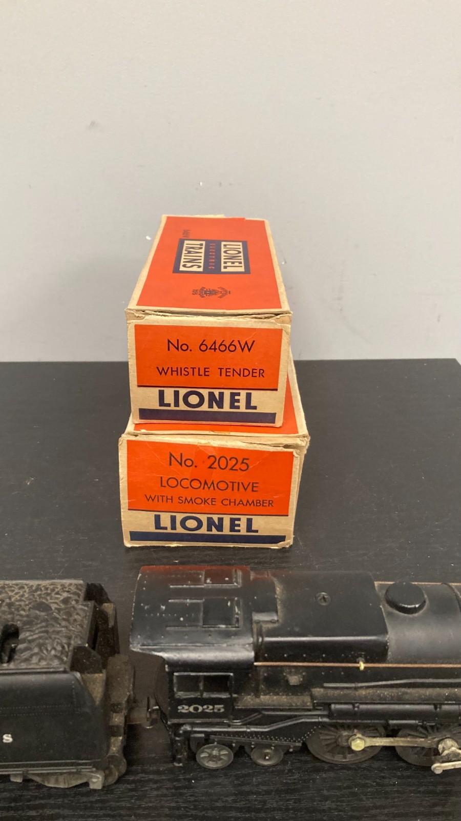 LIONEL 2025 STEAM ENGINE * LIQUID SMOKE * 6466W TENDER *