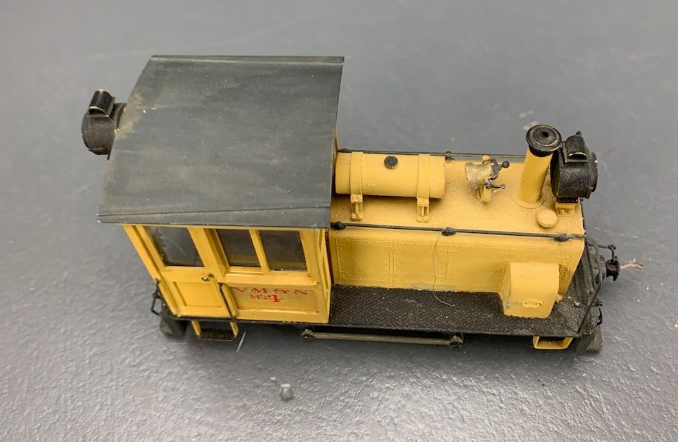On2 Brass Industrial Diesel Locomotive Valley Mills & Northern M4 JER O3091