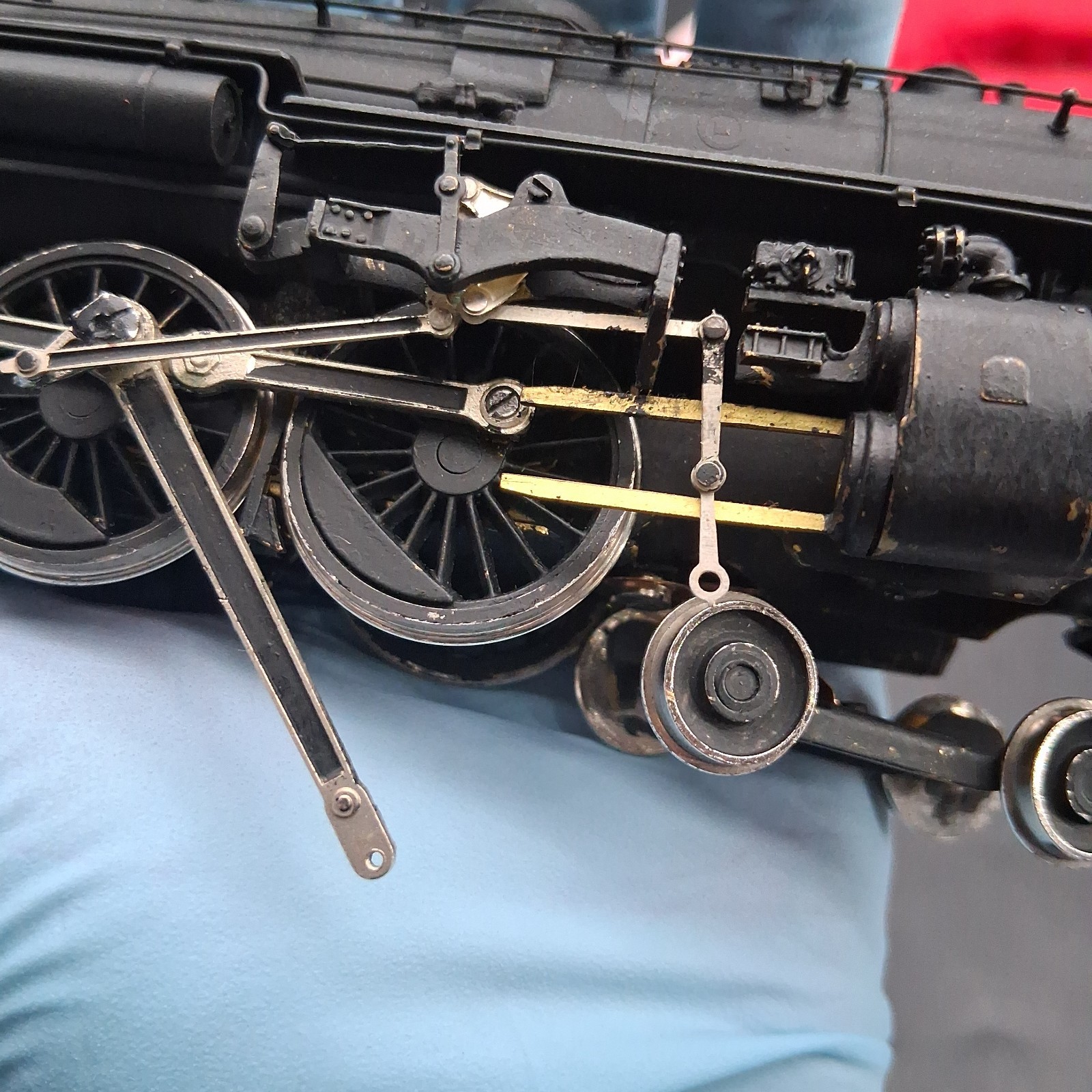 HO Brass Westside Model NYC New York Central J-1e 4-6-4 Hudson Custom Painted