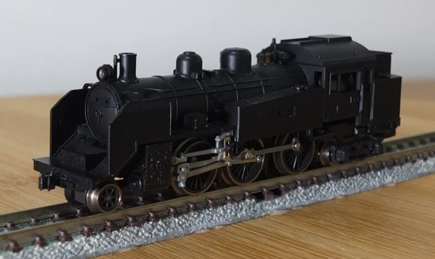 Kato 2002 N Gauge JNR C11 steam locomotive in black livery