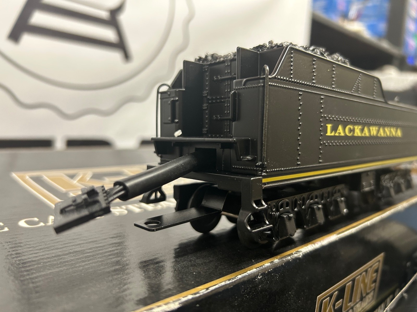 K-line DL&W Lackawanna #1154 4-6-2 Pacific Steam Engine w/ Whistle K3338-0001W