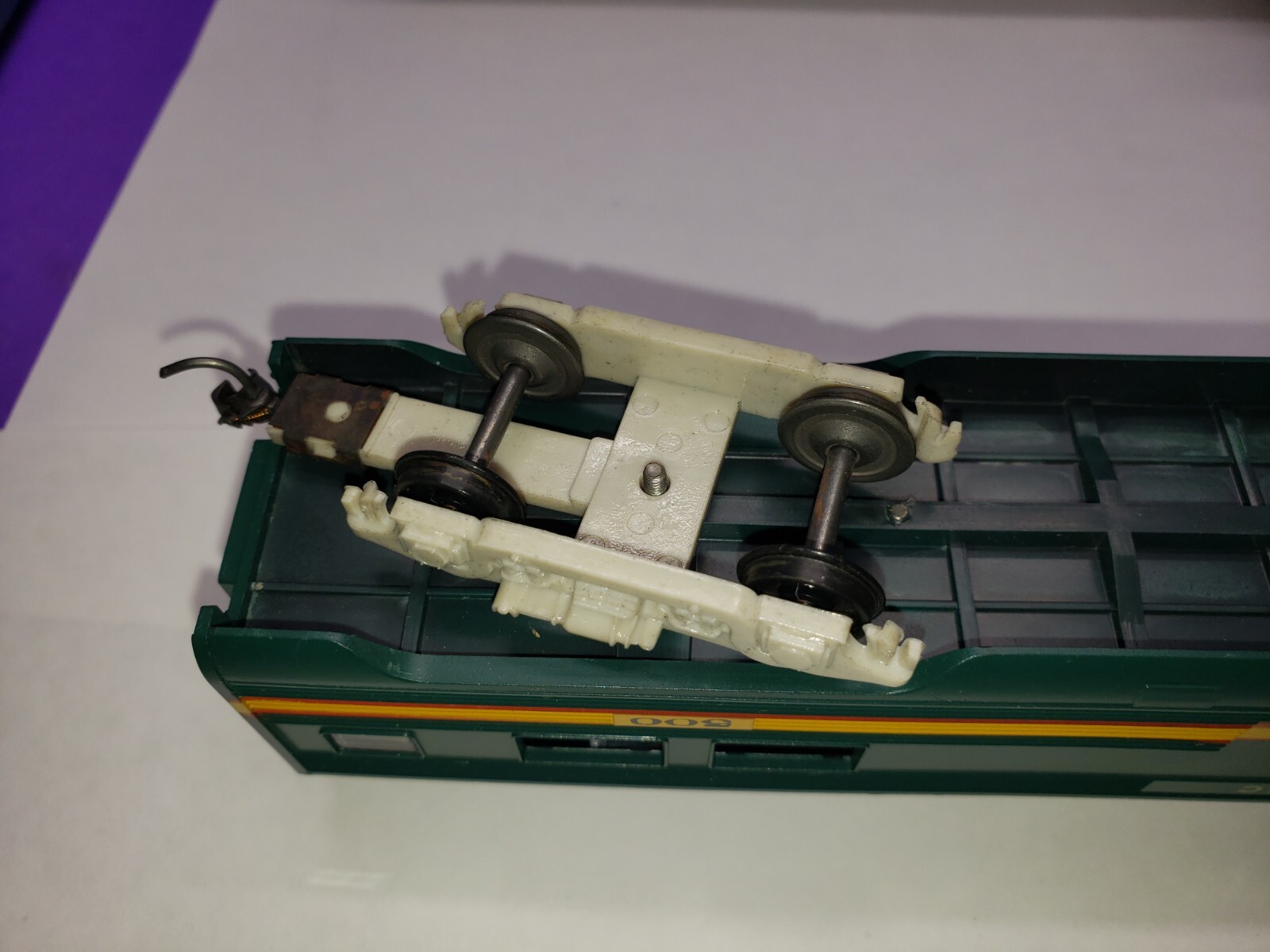 N P RAILWAY EXPRESS SL Vista Dome CAR 500 Athearn HO Northern Pacific With Box