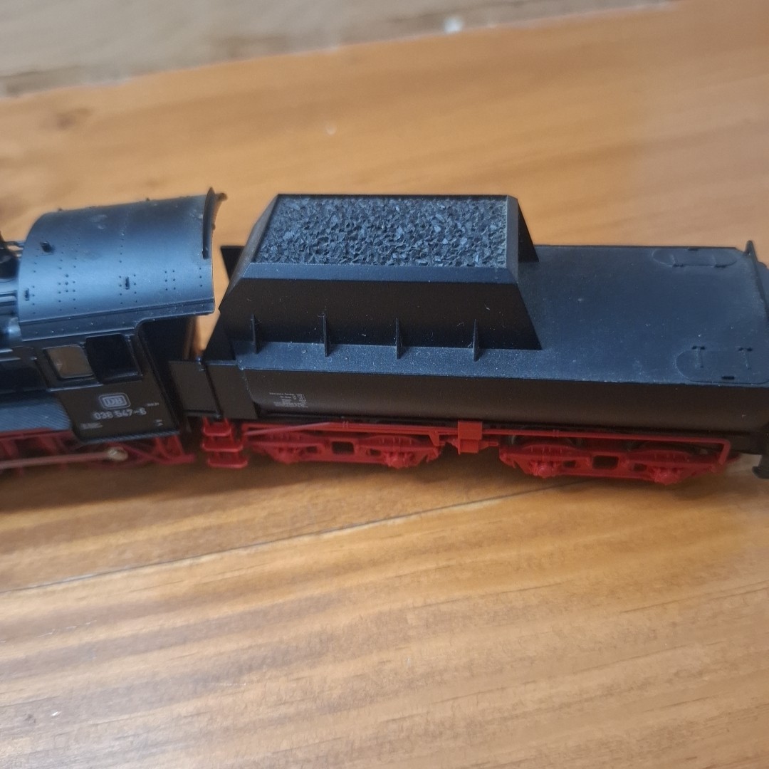 Fleischmann 4162 Steam Locomotive BR 038 547-6 DB DC H0 Mint! In Box