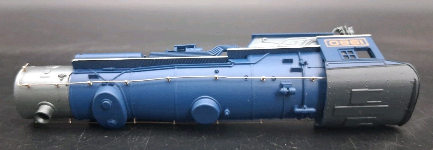 RIVAROSSI HO Scale Steam Locomotive Body 5087 4-6-2 HEAVY PACIFIC NMRA 1980