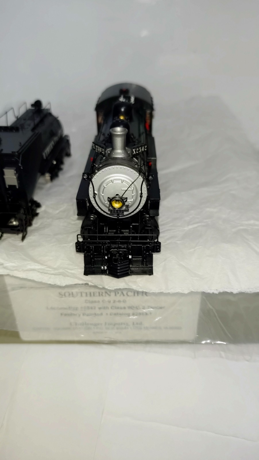 Challenger Imports Brass Southern Pacific Class C-9 2-8-0 Locomotive – HO scale