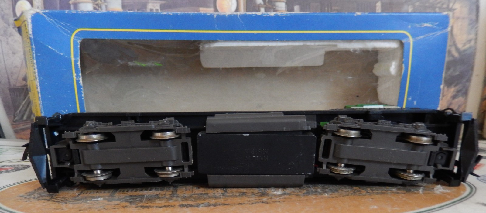 Ho Scale AHM Burlington Alco Century 424 Diesel Loco #853***NICE LQQK***