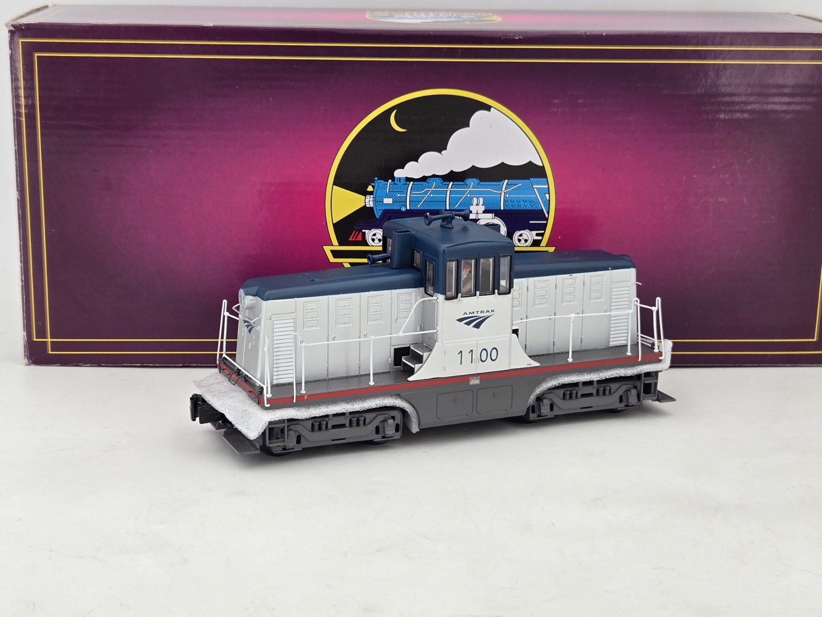 MTH 20-20775-1 Amtrak 44 Ton Phase 1c Diesel Engine – Proto 3.0 – NEW – VIDEO