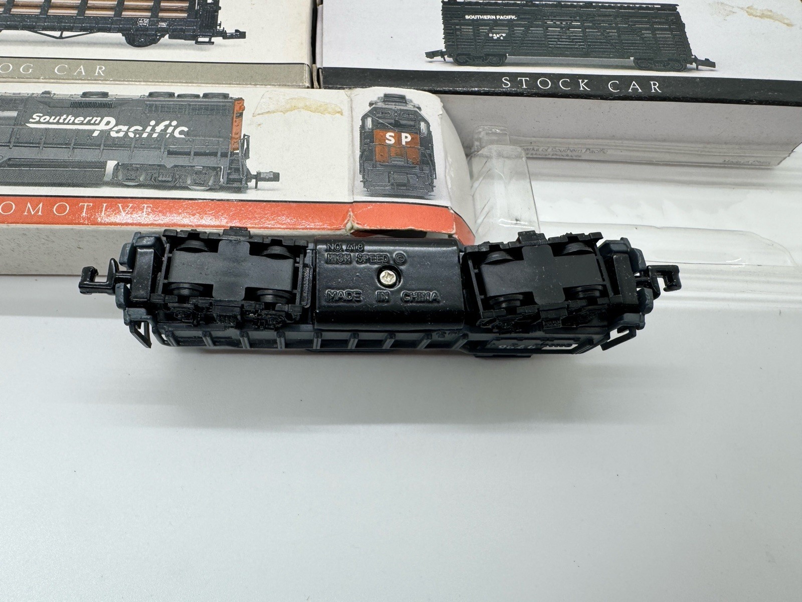 Locomotive And 7 Cars N Scale High Speed Productions Southern Pacific 8 Total