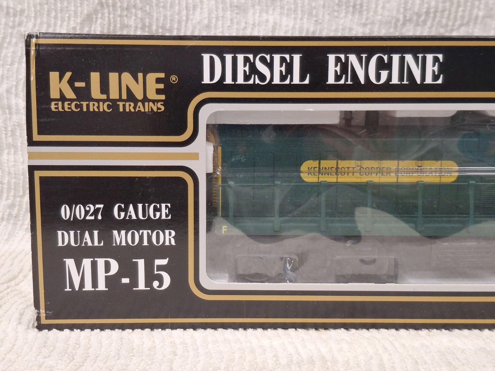 K-LINE O SCALE KENNECOYY COPPER MP15 LOCOMOTIVE K-22521C In Box