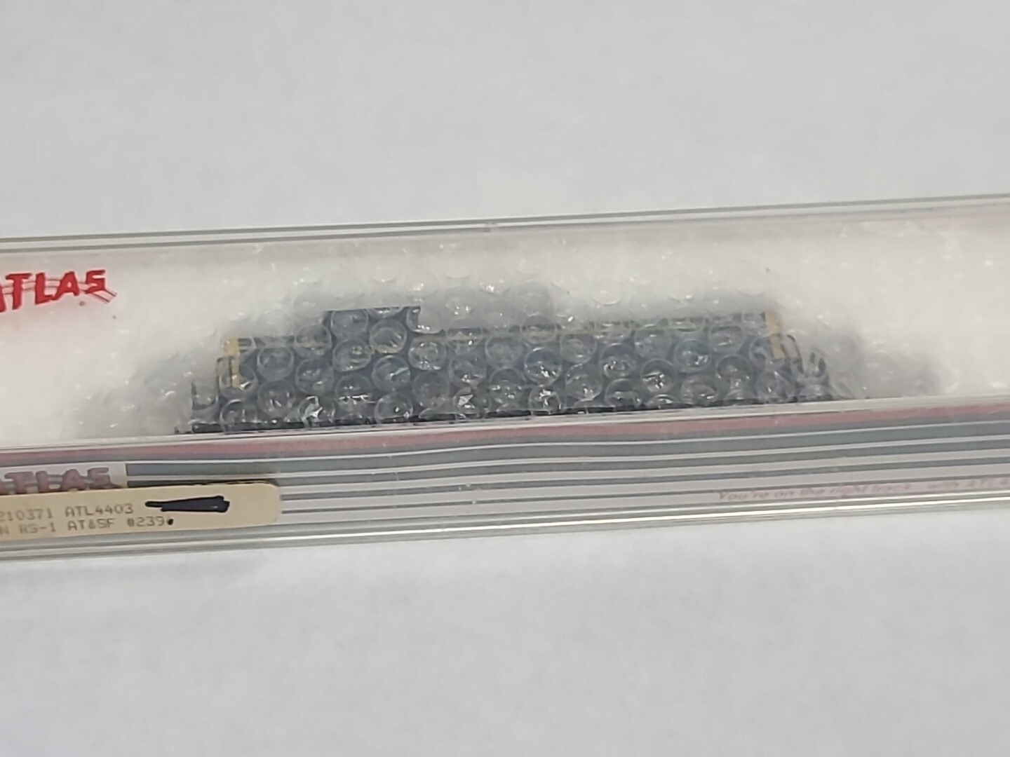 Atlas Kato N Scale 4403 RS-1 Santa Fe ATSF 2394 Diesel Switcher Loco Runs Well