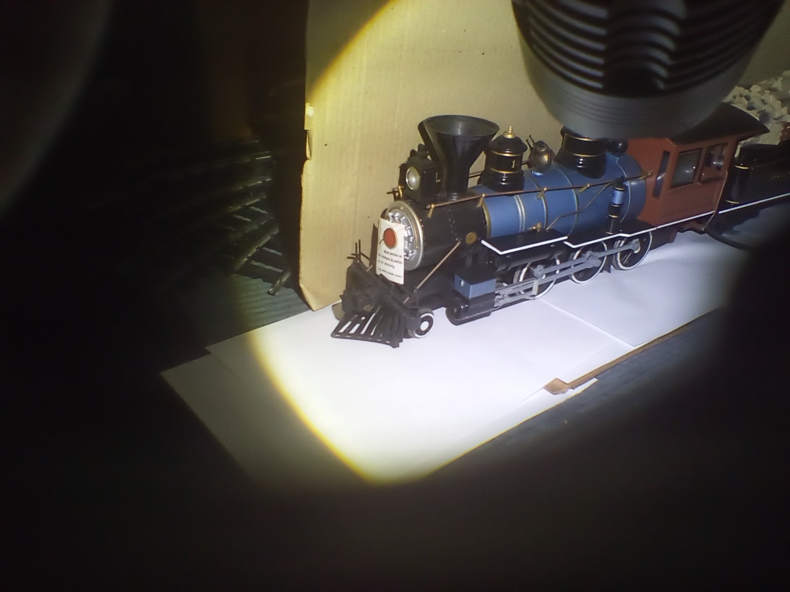 ꙮ Bachmann G Big Hauler D&RG #12 4-6-0 Steam Engine Item 8 254 with tender.