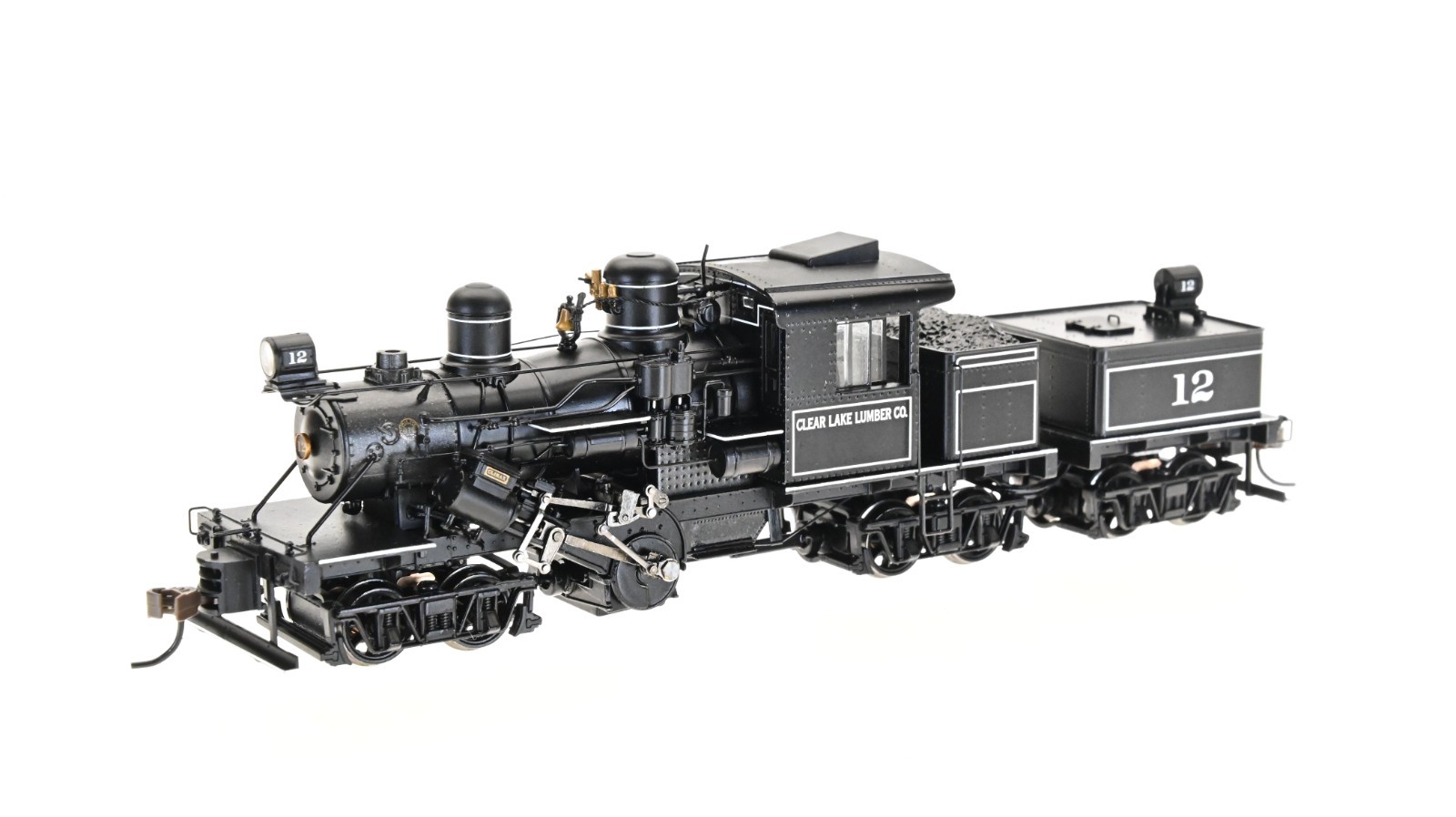 Bachmann Spectrum 70 Ton Three Truck Climax Clear Lake DC/DCC HO scale