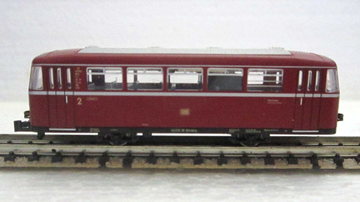 FLEISCHMANN 7400 7401K N DB VT95 DIESEL RAIL BUS & PASSENGER CAR SET OVP TESTED