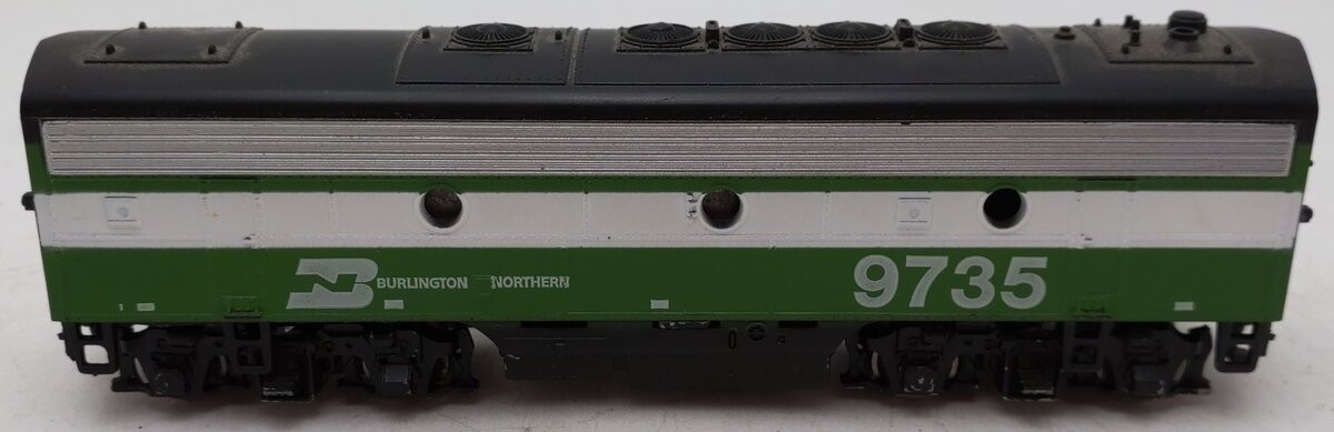 Athearn 3012 HO Scale Burlington Northern F7B Dummy Diesel Locomotive #9735