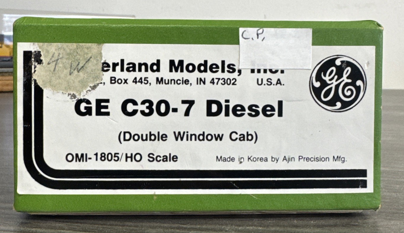 Overland Models HO Brass OMI-1805 GE C30-7 Diesel Union Pacific #2419 Used/TLC!
