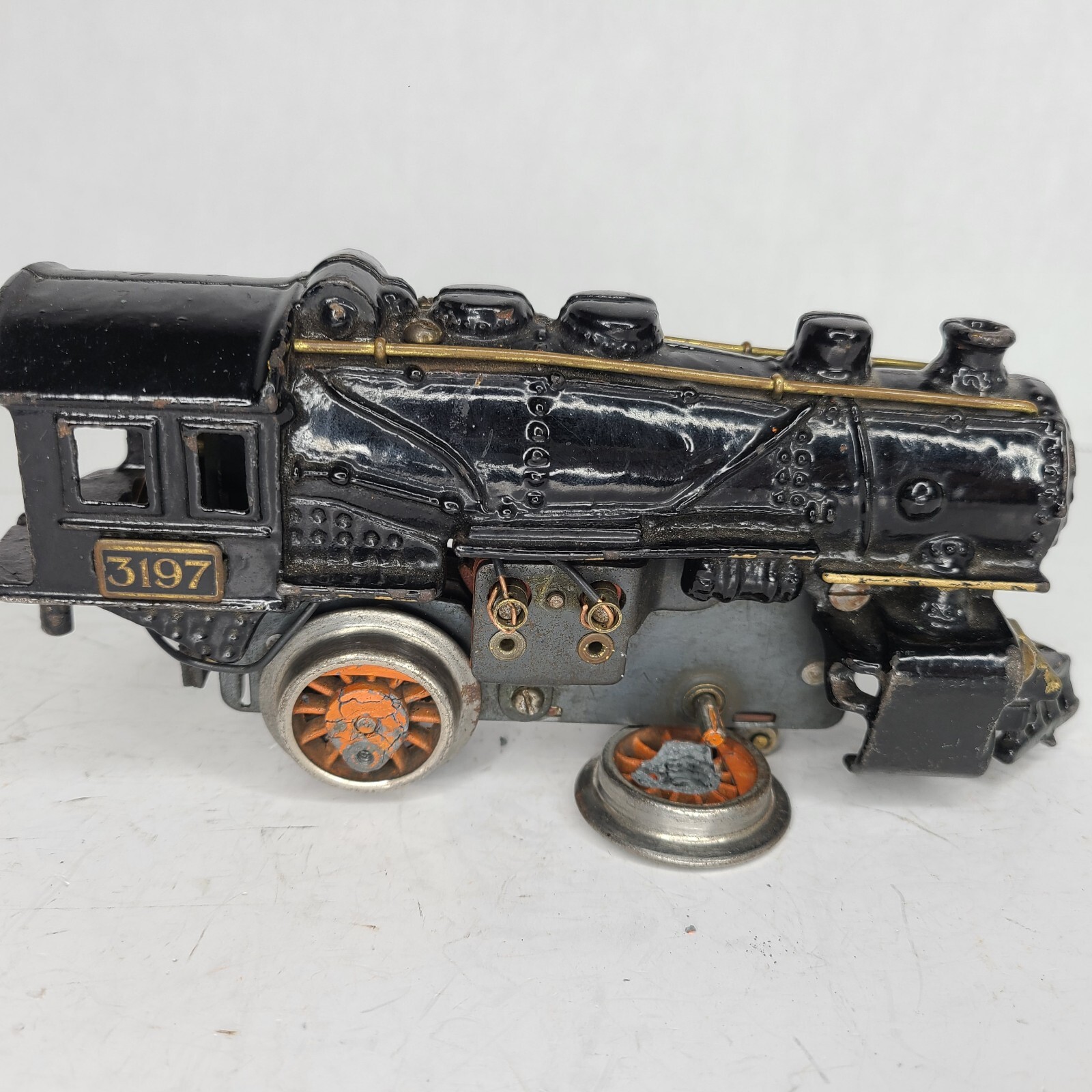 American Flyer # 3197 Steam Locomotive Pre-war Cast Iron Rare Part/Repair/Rest
