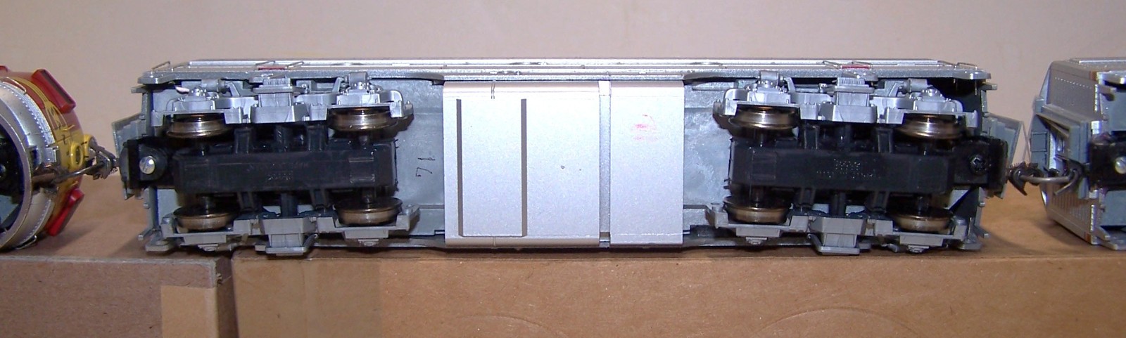 HO STEWART KATO F7a, F7b, F7a SANTA FE ATSF, DCC, NO SOUND, LED HEADLIGHT