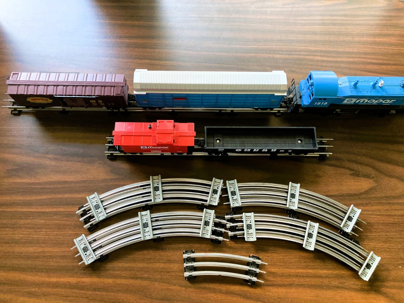 Lionel Mopar Hist. Exp 6-11818 + Dodge Motorsports 6-11933 O Gauge Sets Tested