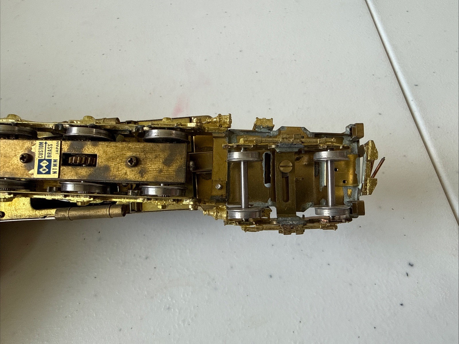 Custom NJ Brass EL-307 HO Brass Train New York Central Class P-2 Electric ~AS IS