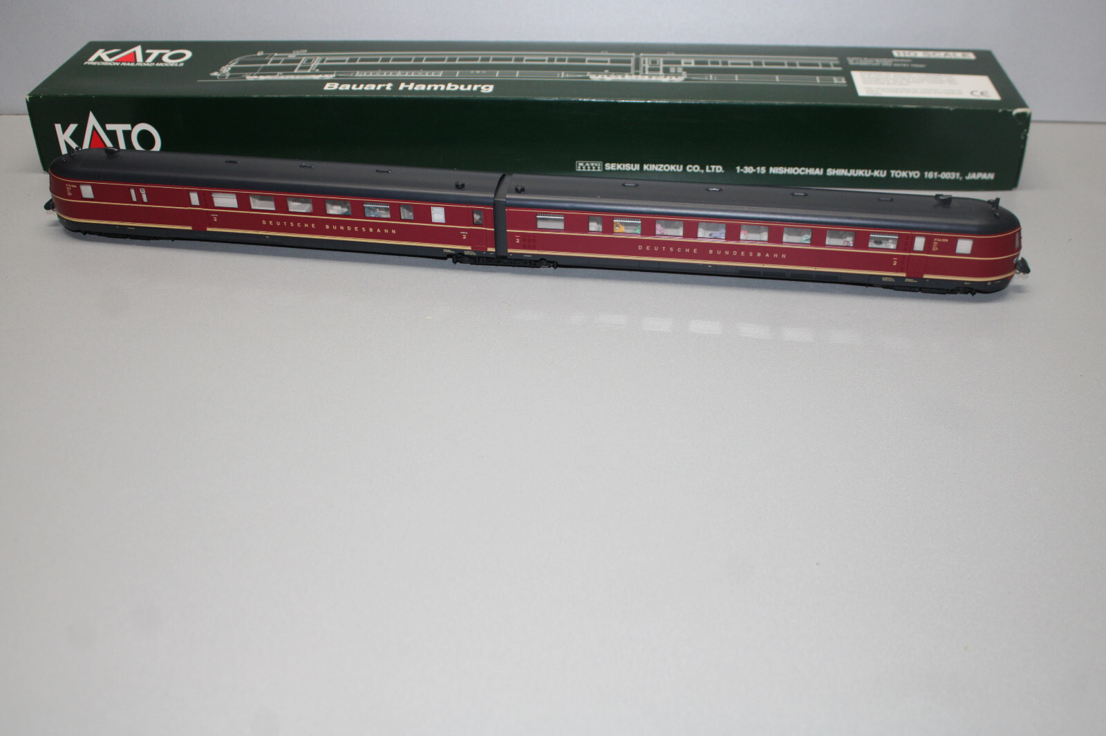 Kato K301400 DCC Digital Railcar VT 04.0501 DB Gauge H0 OVP
