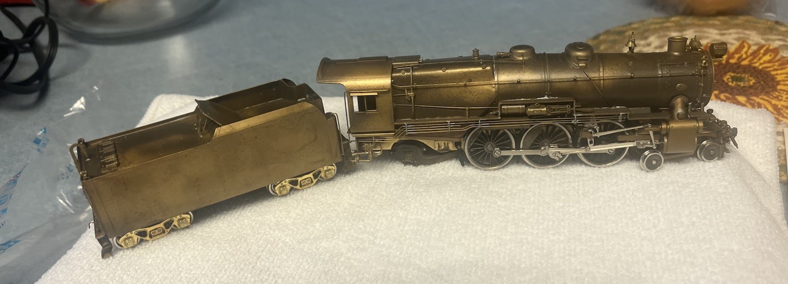 United Scale Model Atlas Ind. Japan 4-6-2 K-4 HO Scale Steam PFM W/Tender Box