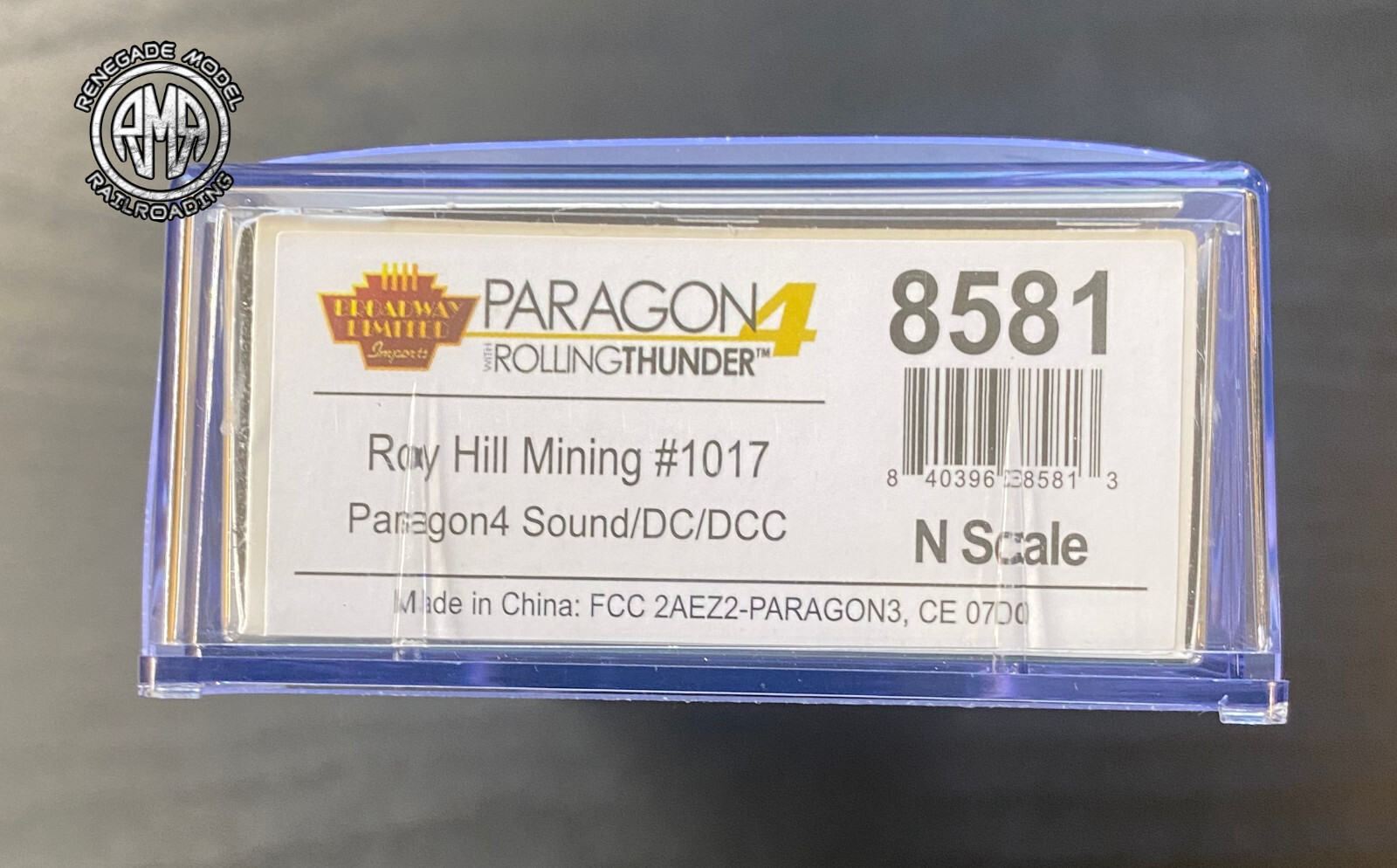 Broadway Limited 8581 N GE AC6000 Roy Hill Mining #1017 Paragon4 DC DCC Sound