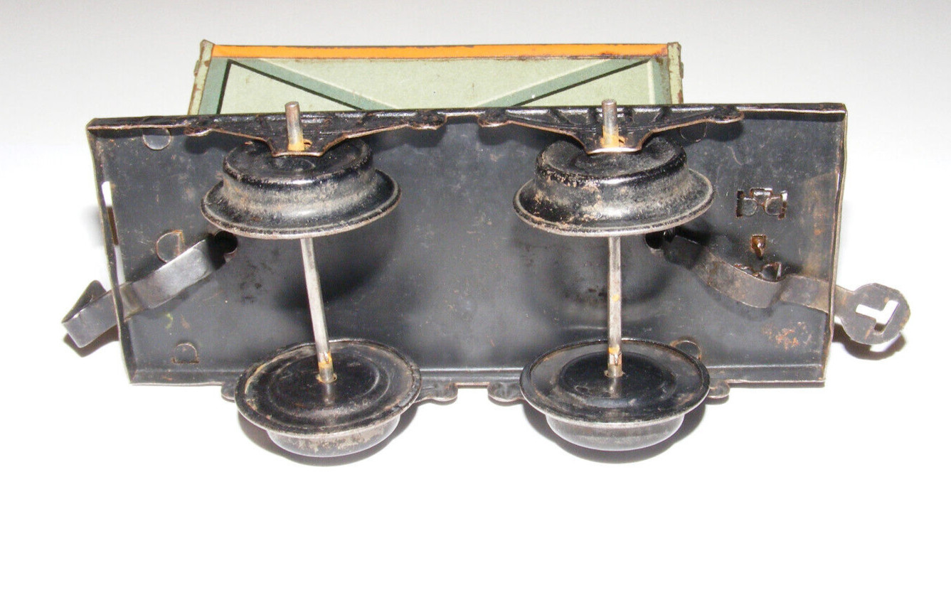 Vintage Tinplate O Tin Train Tipper car Karl Bub Nurnberg Nürnberg Germany