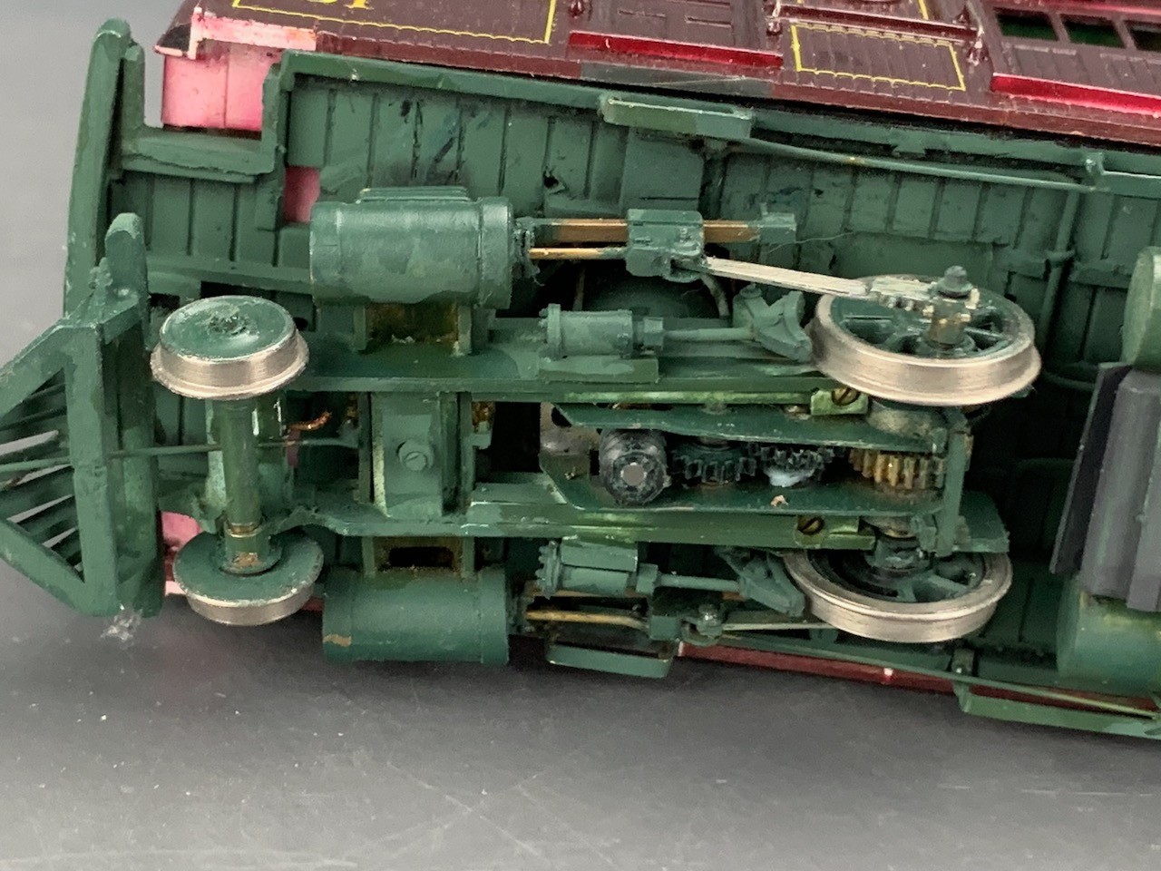 Empire Bluff & Western Steam Railcar # 101 Powered JER O3380