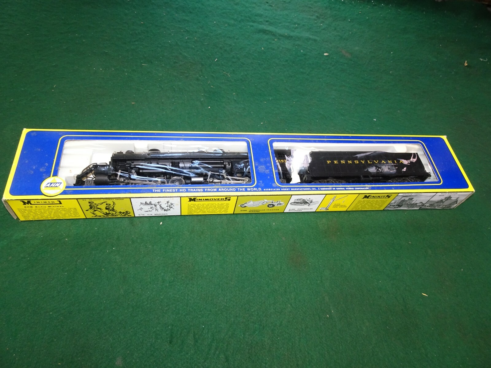 AHM 5092-C 5092-C HO Scale URSA Mallet 2-8-8-2 Steam Locomotive EX