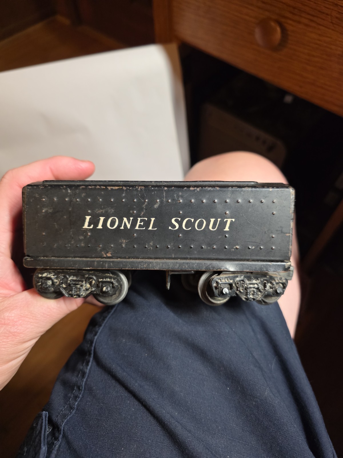 Vintage Lionel Postwar O Gauge Lionel Scout Tender 1:48 Scale Metal VTG