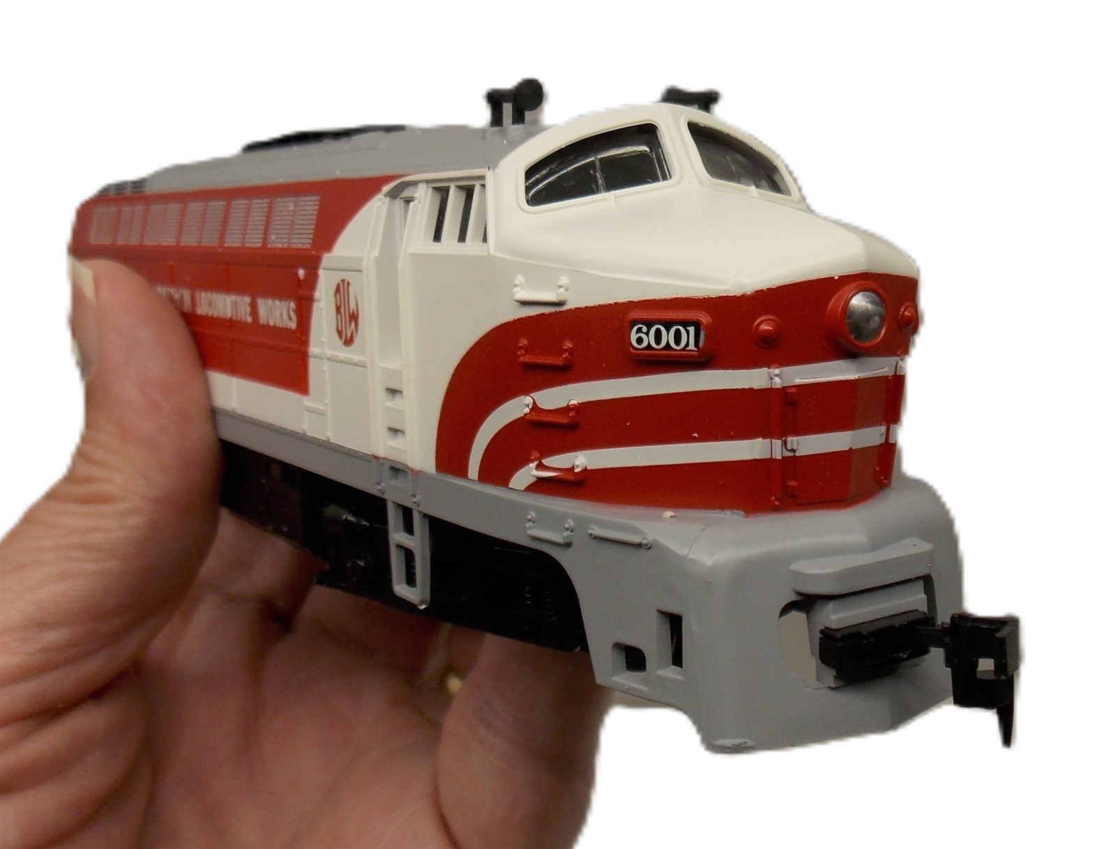 E-R Models Baldwin Sharknose Diesel Locomotive Model #040-4102 Original Box