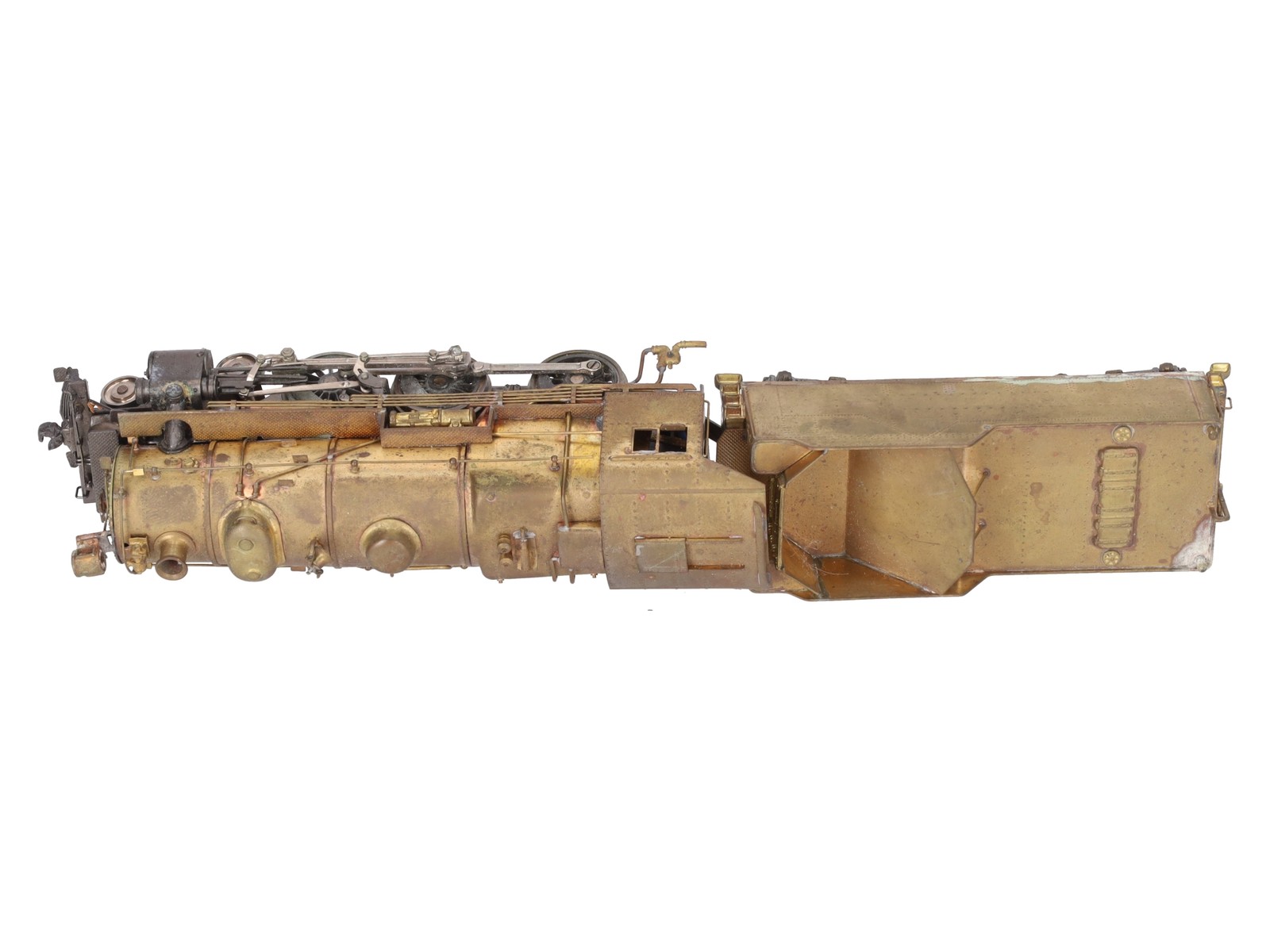 Max Gray KTM HO Brass PRR G-5 4-6-0 Ten Wheeler – Unpainted EX