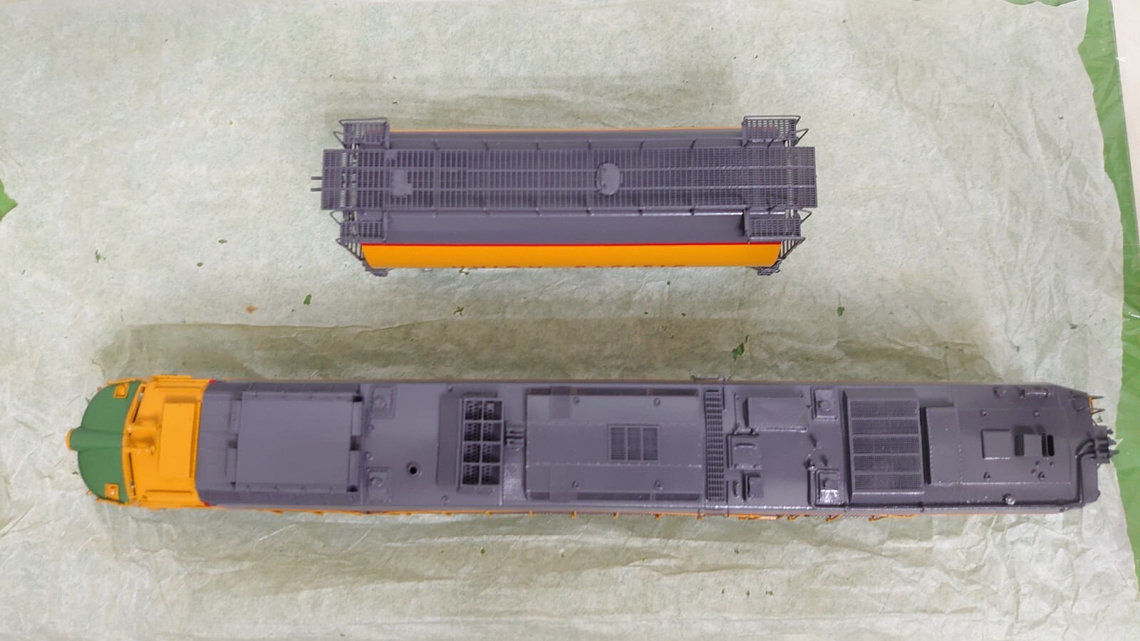 Overland (OMI) Brass Union Pacific Veranda Turbine – HO scale