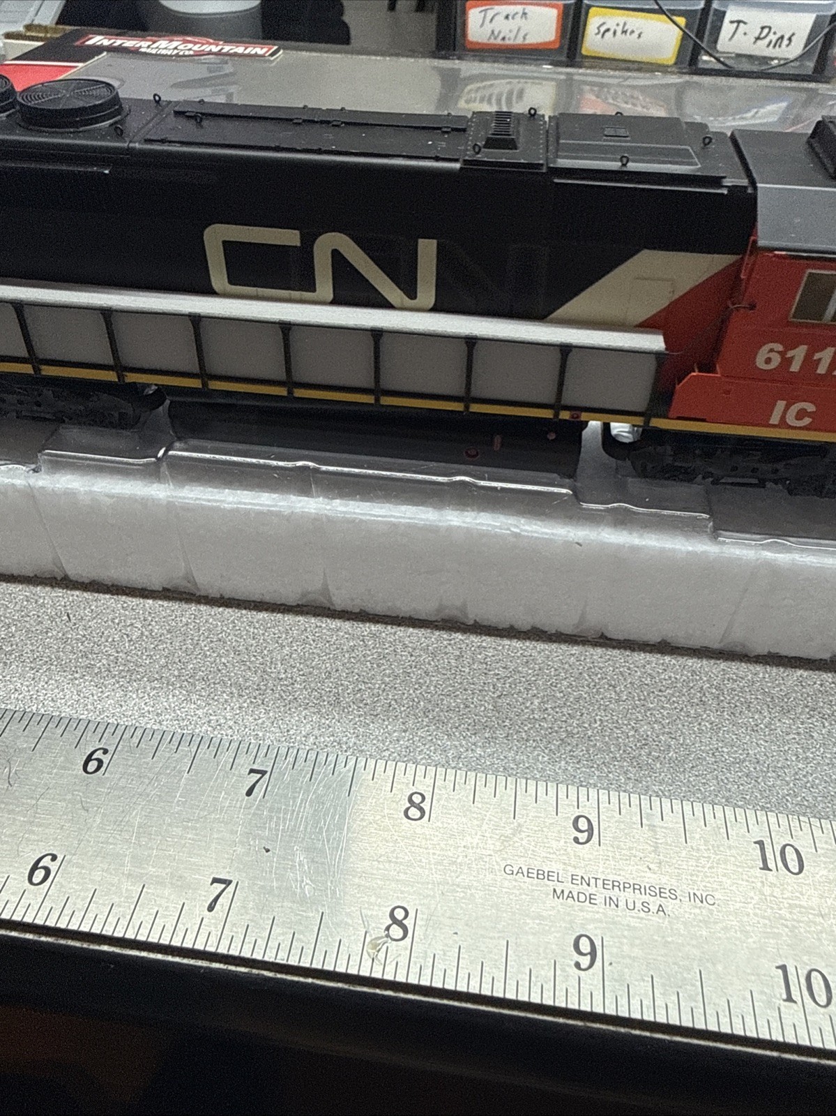 Intermountain Ho Canadian National/Illinois Central 6112 Patched DCC Not Dynamic
