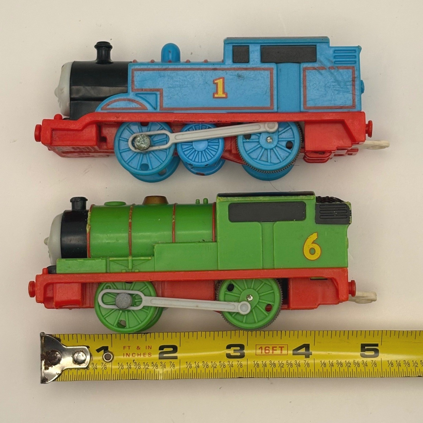 Thomas & Friends TrackMaster Motorized Engines Lot Thomas and Percy Mattel Toy