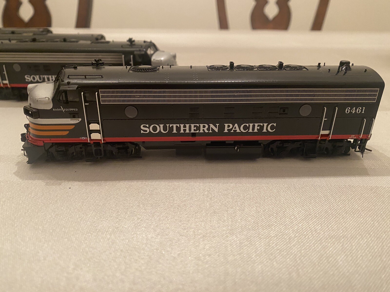 Challenger Imports Brass HO Scale Southern Pacific F7A, ABBA Set.