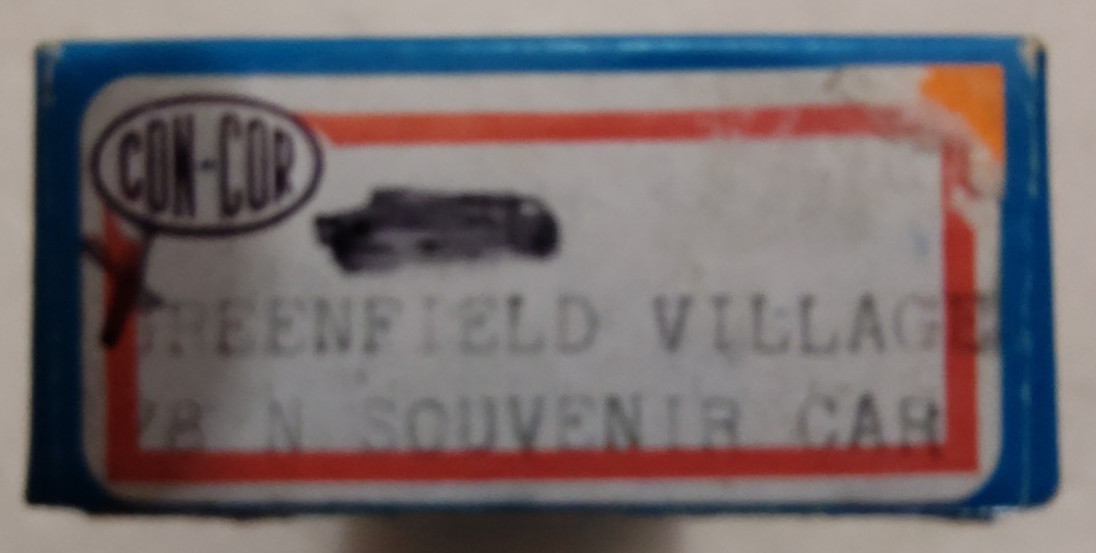 N Scale Con Cor 1978 NMRA Convention box car GVRA 1978