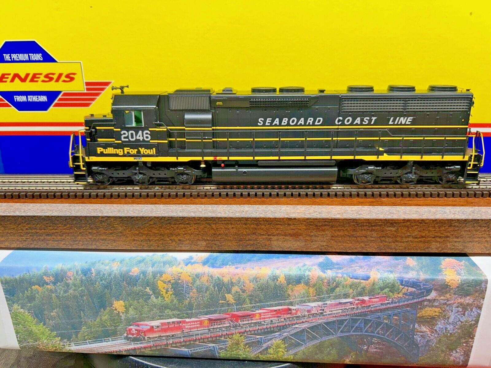 SEABOARD COAST LINE SD45-2 LOCO- DCC/SOUND – HO Scale -“GENESIS” NEW RTR OOP