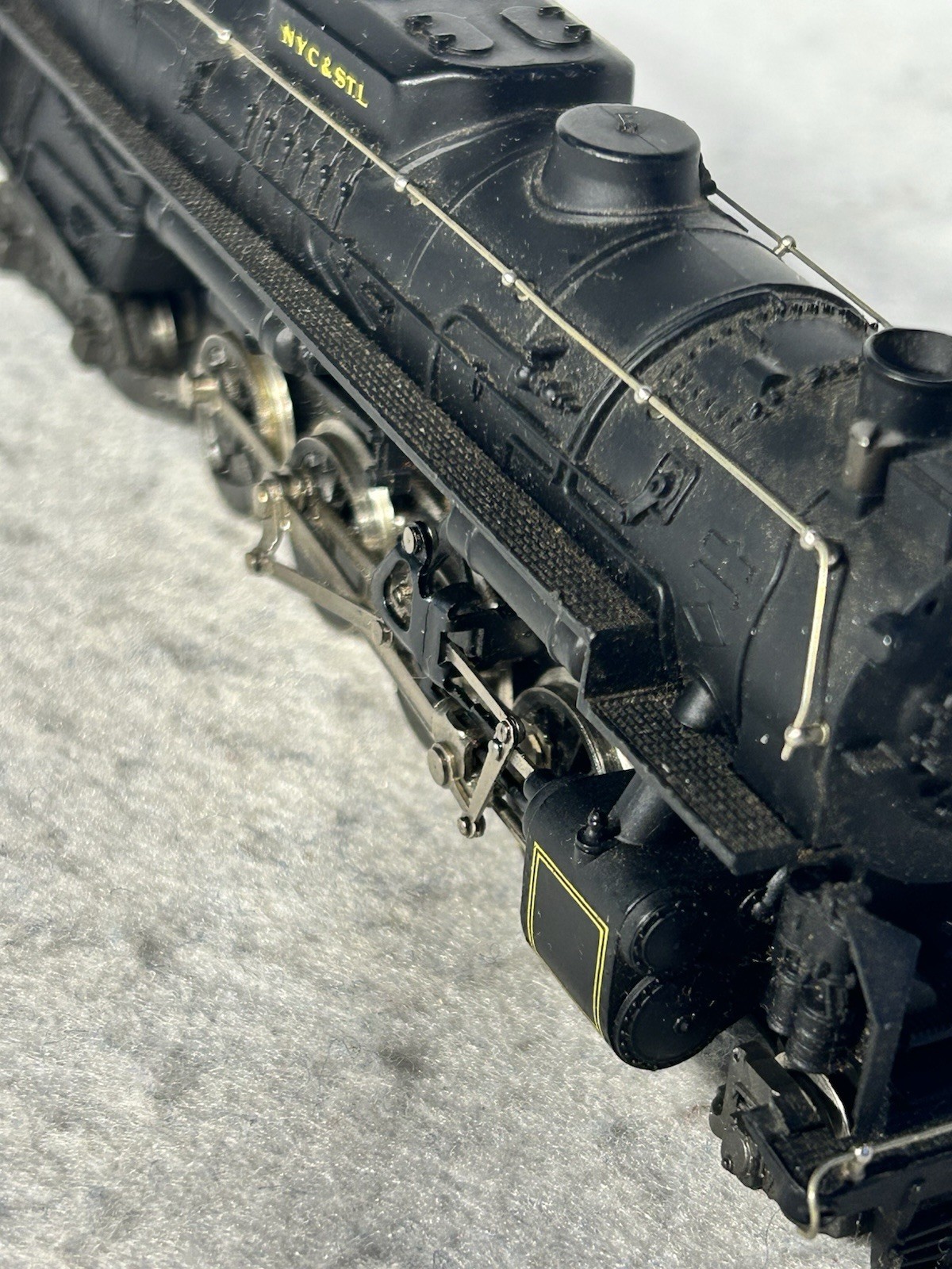 Beautiful Rivarossi NYC/StL RR 2-8-4 Berkshire Loco HO (Ex Box/Front Steps/Bell)