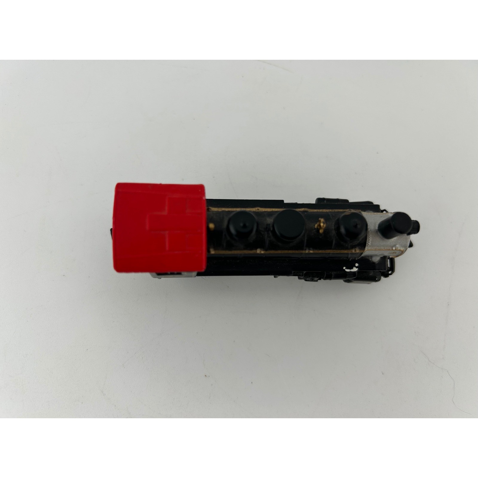Maisto Model Train Engine Black Red 98