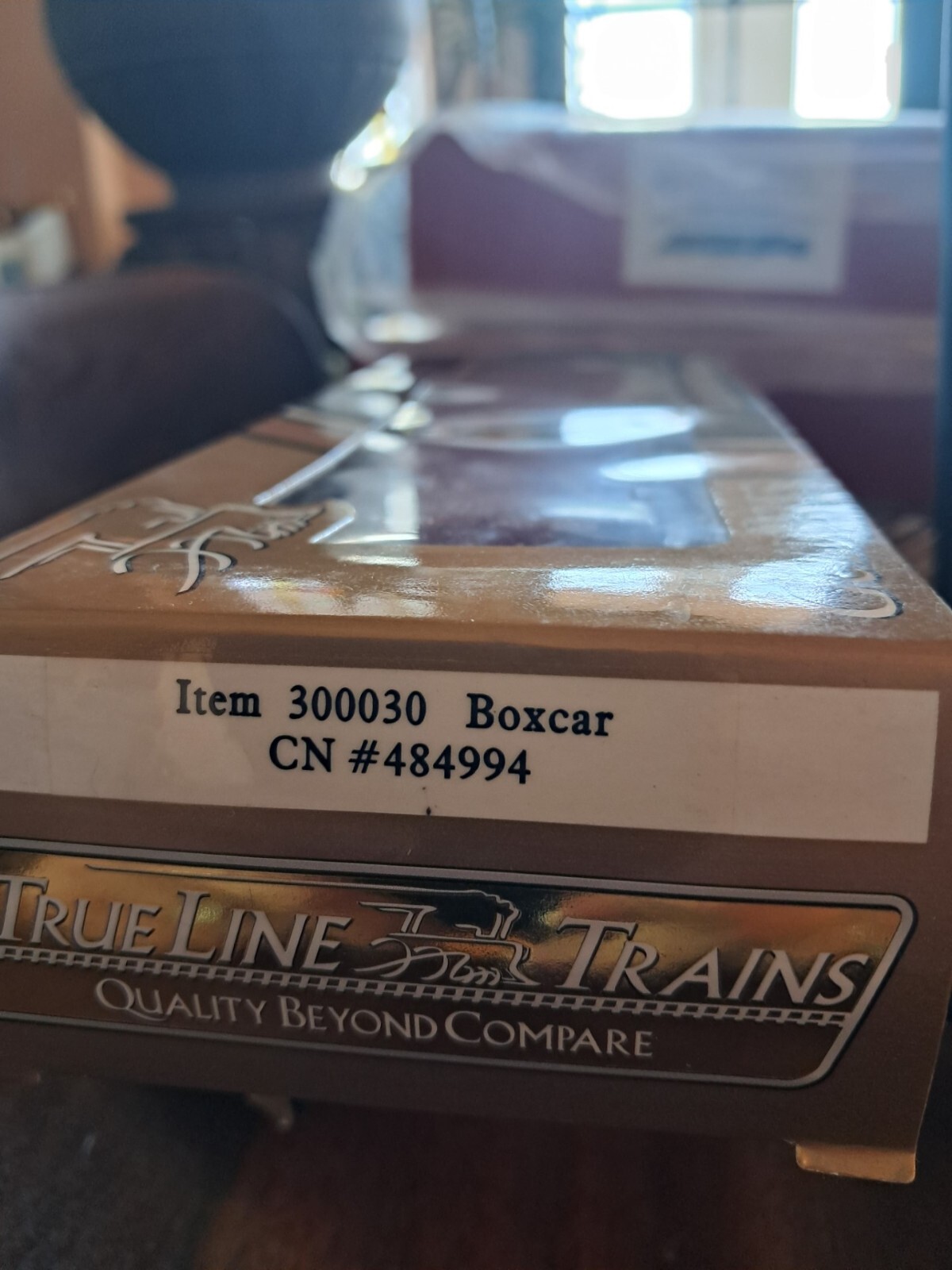 True Line Gold Series Canadian National Boxcar NIB Excellent CN#484994 CN#300030