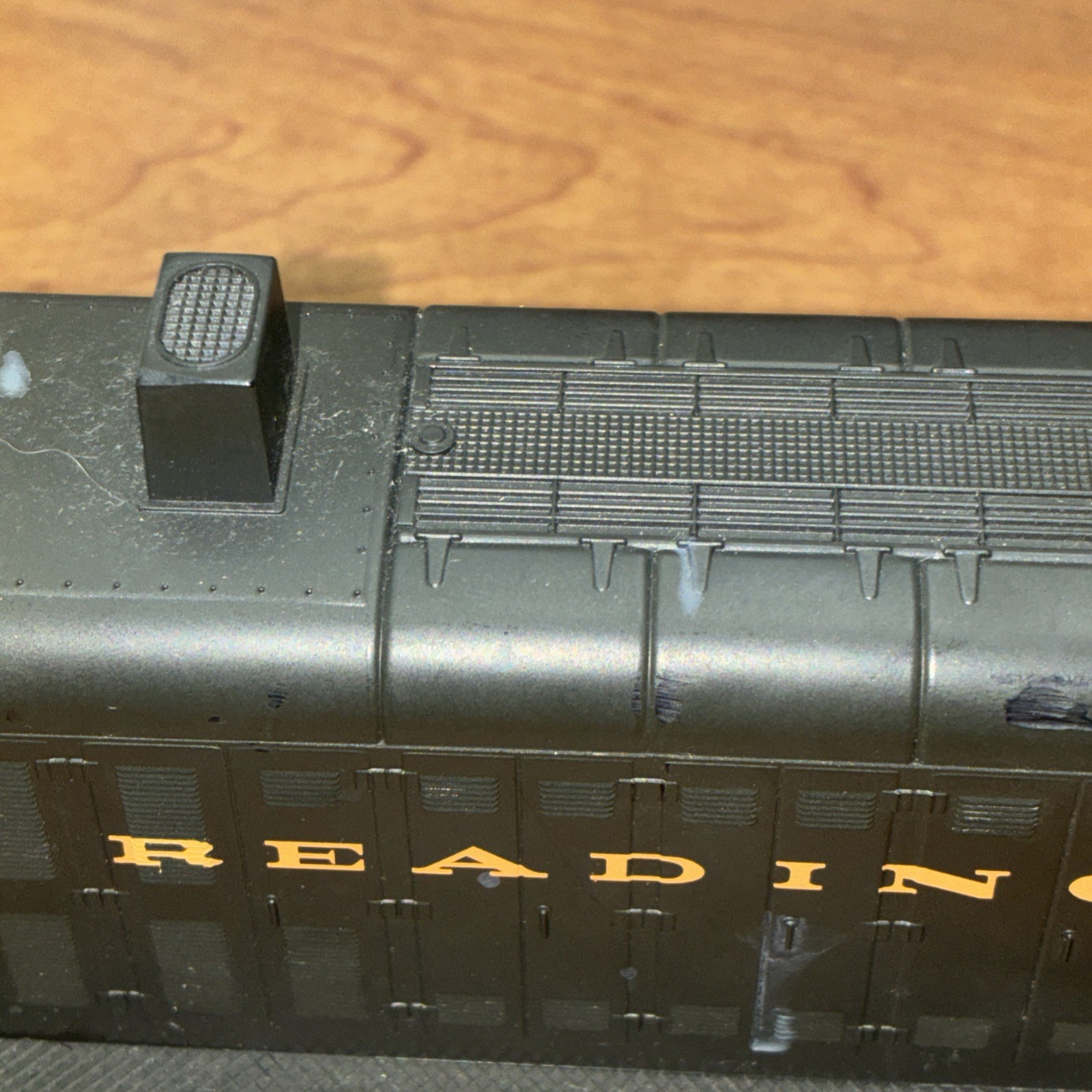Alco RS-1, 1600 HP Train locomotive 483. Plastic Body Not Marked Alco
