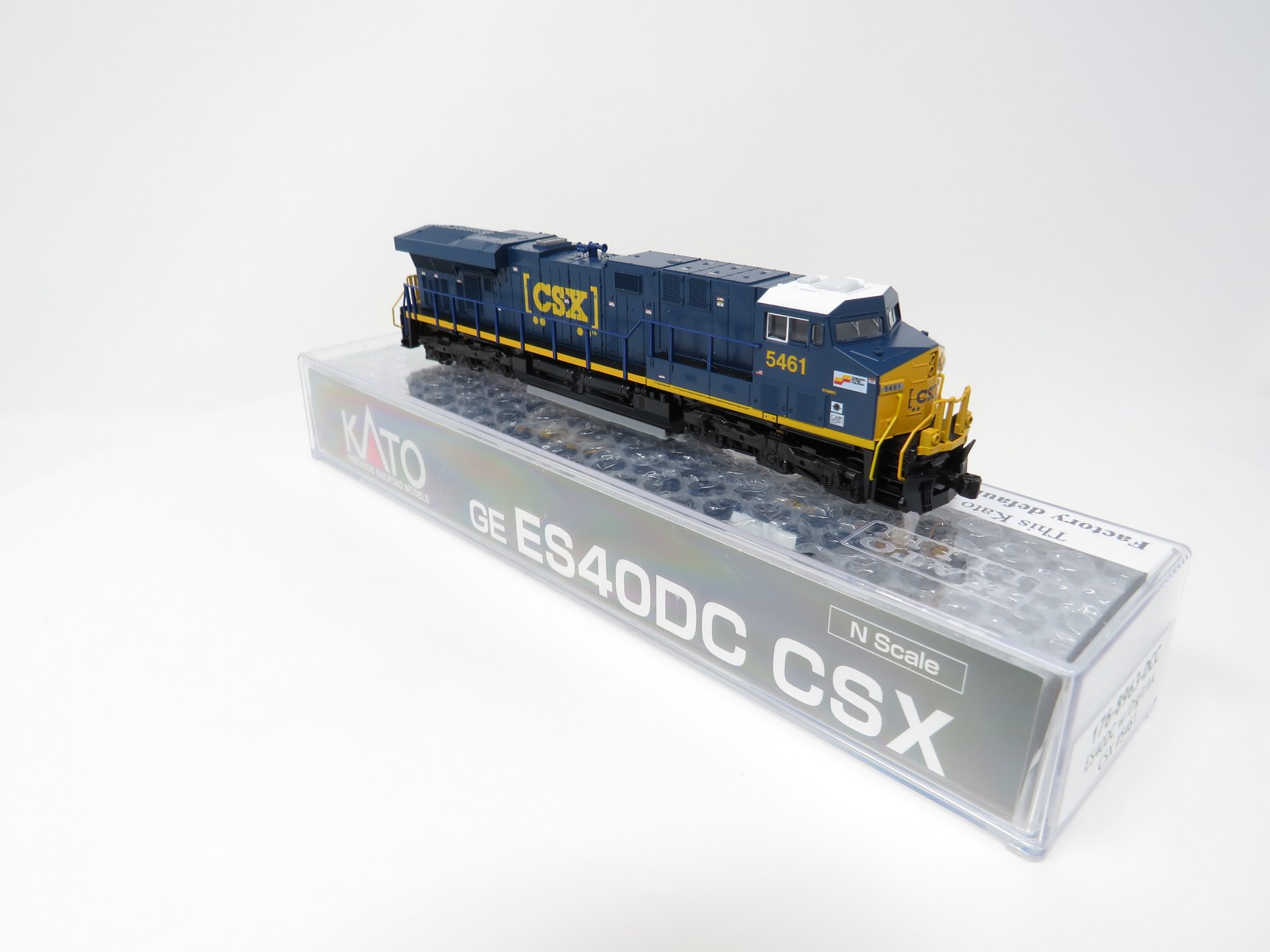 Kato N 176-8963-DCC CSX #5461 GE ES40DC GEVO Diesel Locomotive