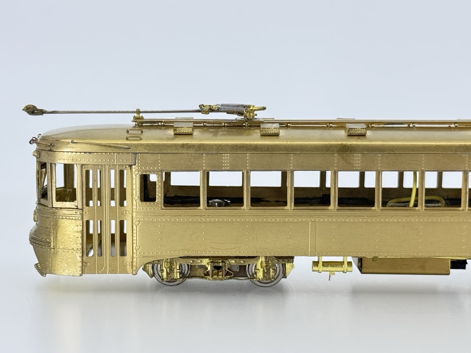 HO Scale MTS Imports Samhongsa Brass PST 80 Series Interurban Trolley Streetcar