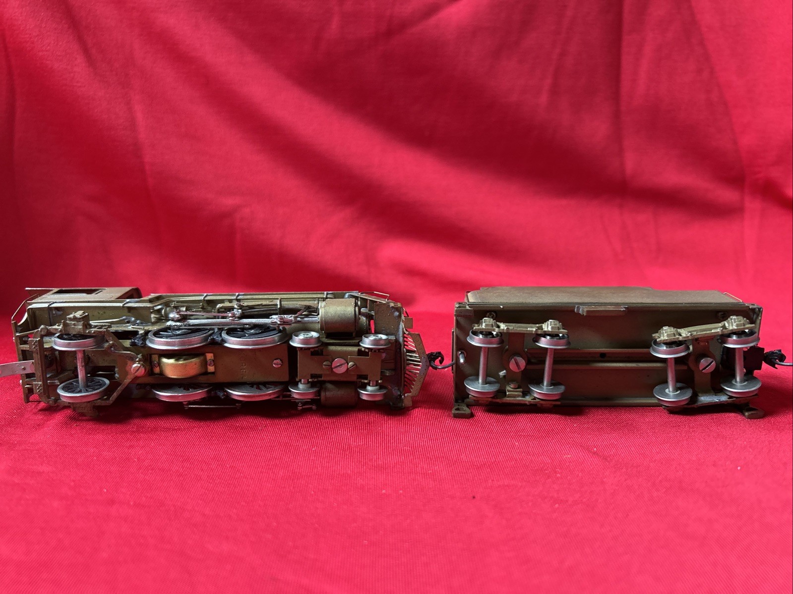NWSL /FED BRASS 4-4-2 E-1 ST Louis SW Cotton Belt Locomotive HO