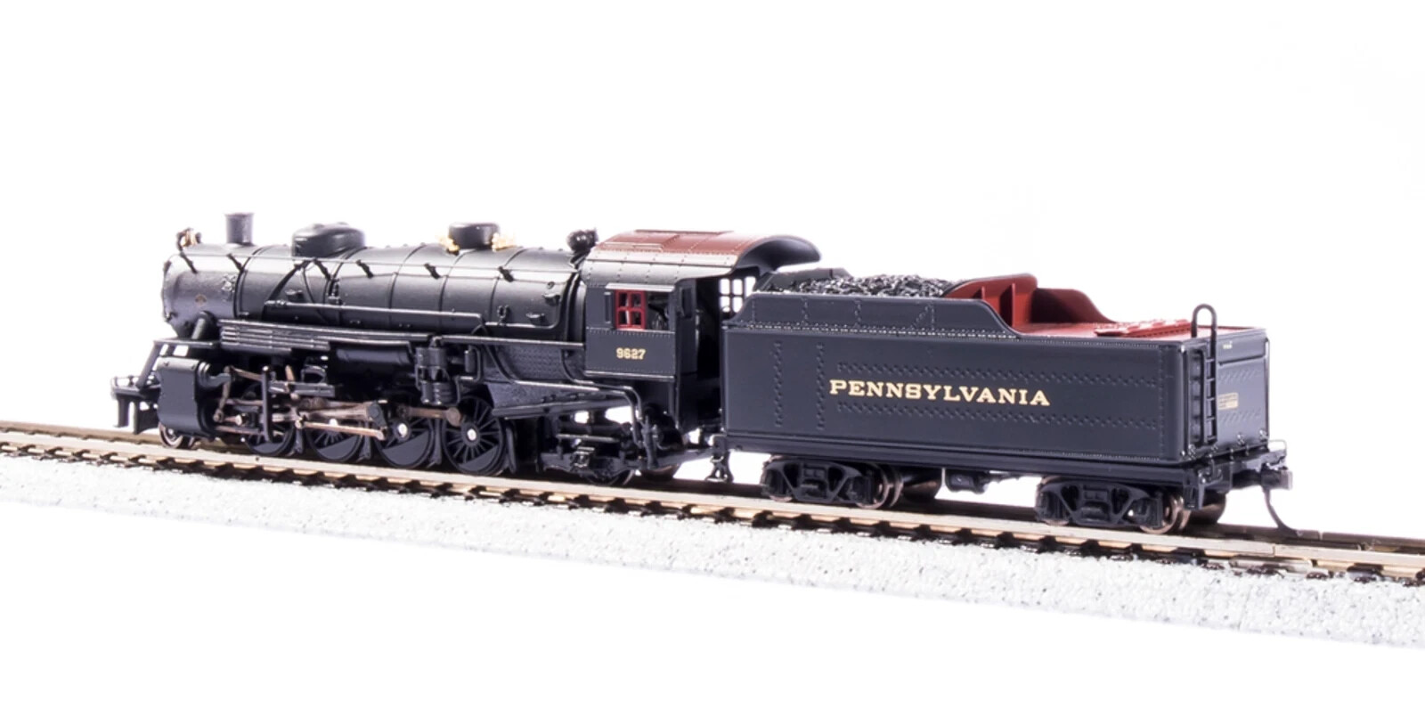 Broadway Limited N USRA Class 2-8-2 Light Mikado Pennsylvania PRR #9631 DCC 3991