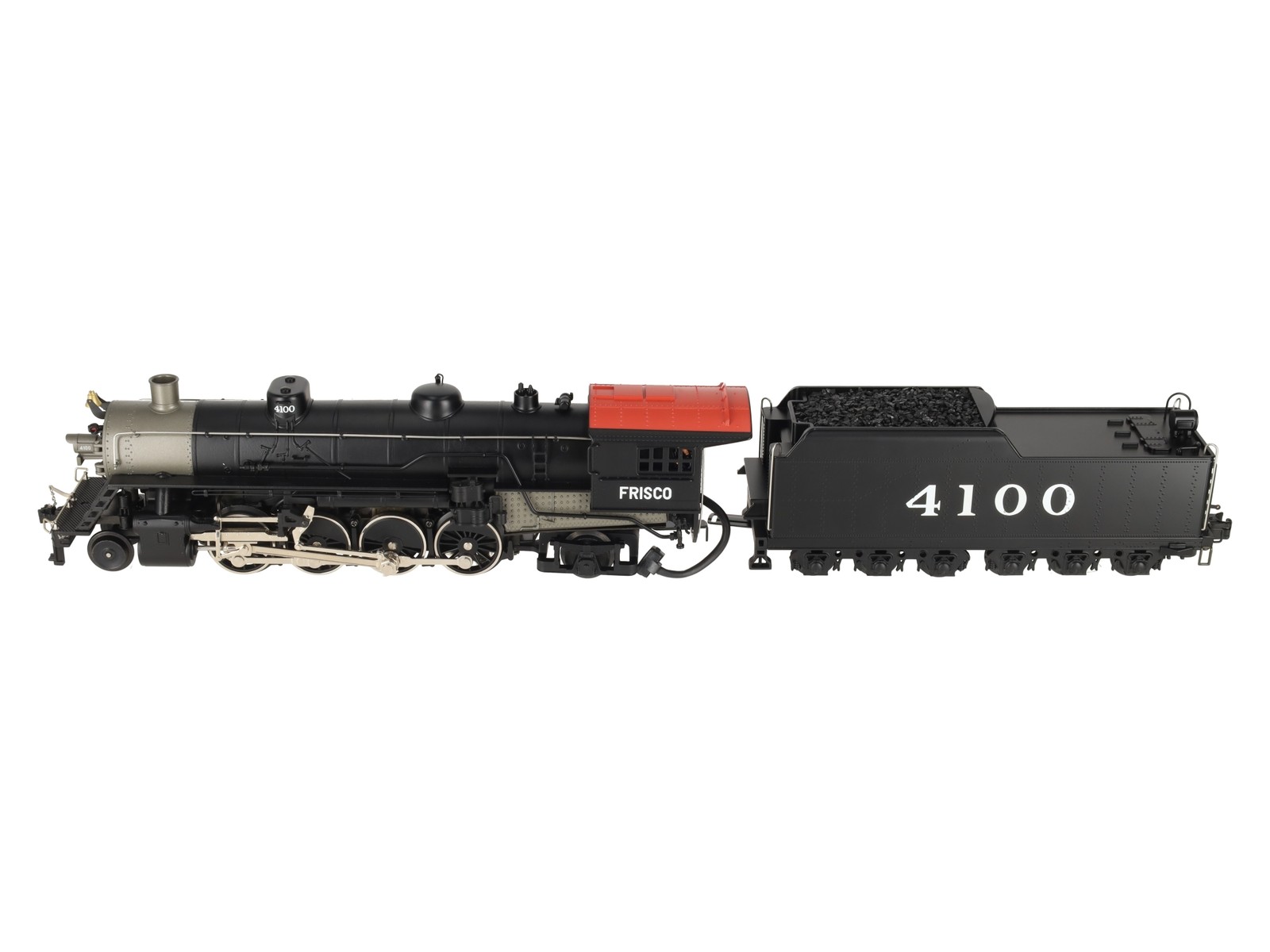 Lionel 6-18030 O Gauge Frisco 2-8-2 Mikado Steam Locomotive & Tender #4100 EX