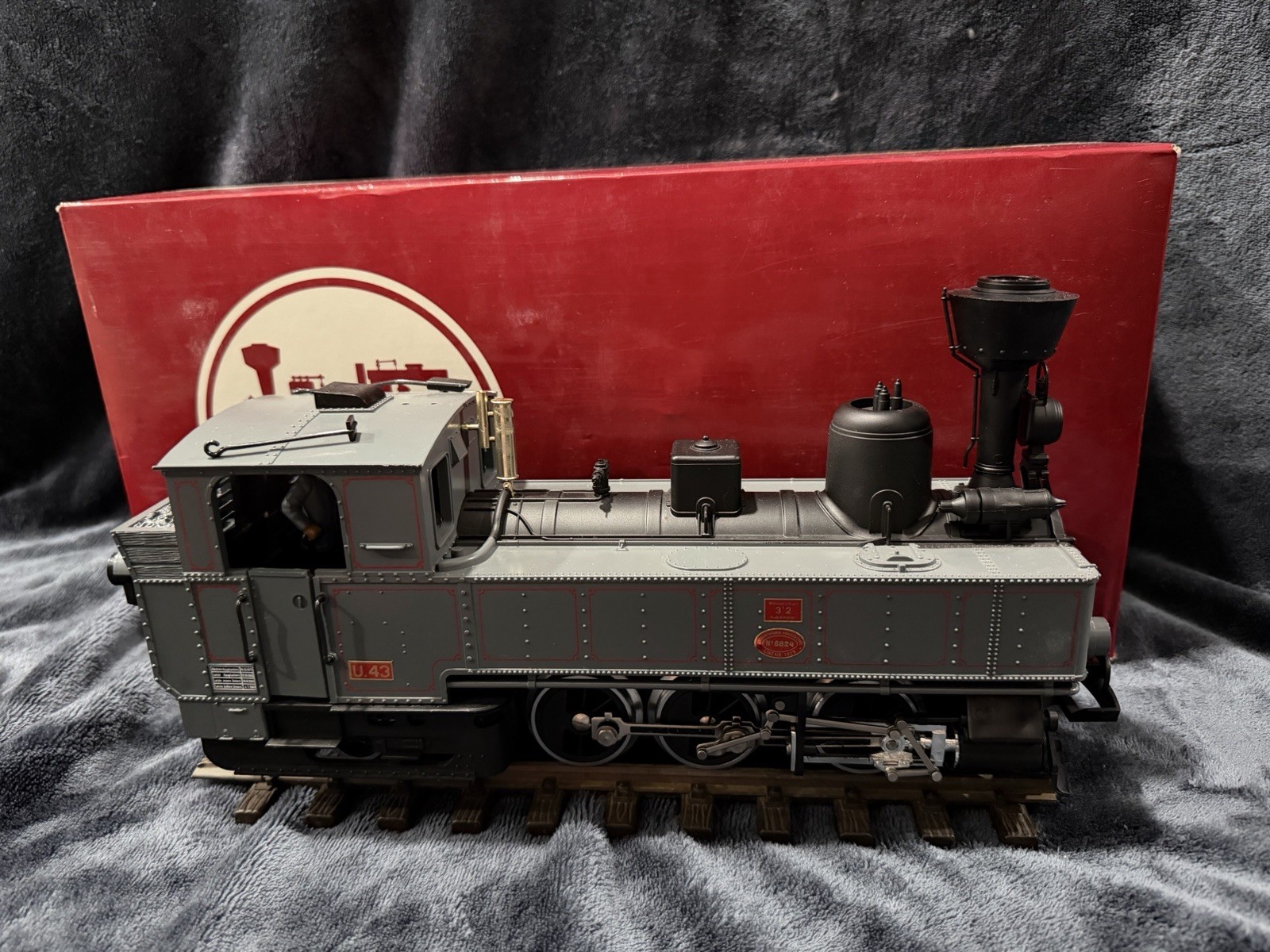 LGB 2070D G 0-6-2T U.43 #6824 w/ Smoke