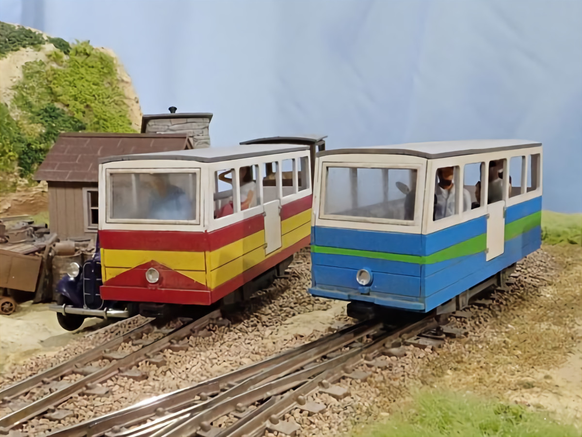 0n18 Scale KCL Railroad Speeder Molek Kit Indonesia Narrow Gauge Locomotive On18