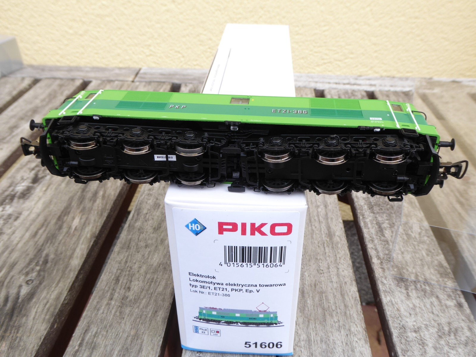Piko 51606 Elektrolok Pkp Et 21-386 Epoch 4/5 Dss PluX22 + LED New In Sealed